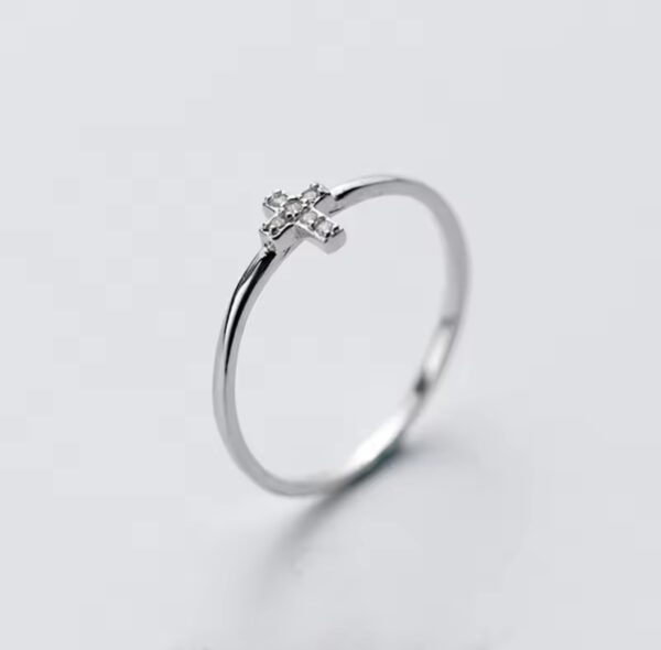 Anel Little Cross Prata - Image 3