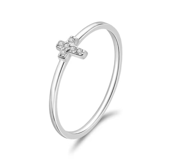 Anel Little Cross Prata