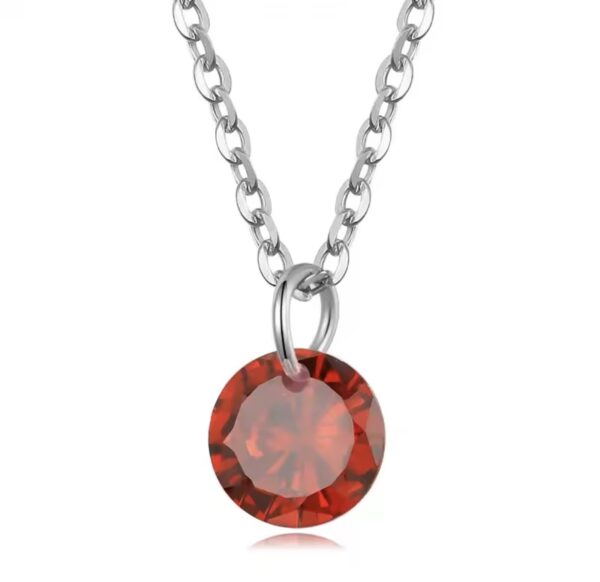 Colar Halley Red Prata