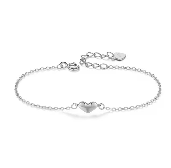Pulseira Little Heart Prata