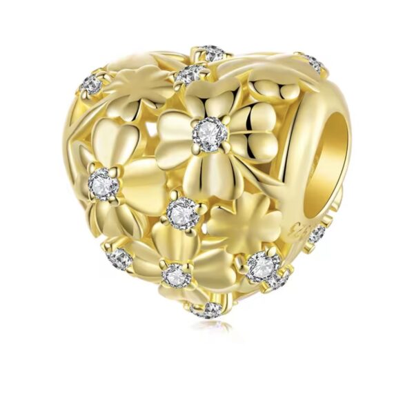 Berloque Golden Heart Ouro