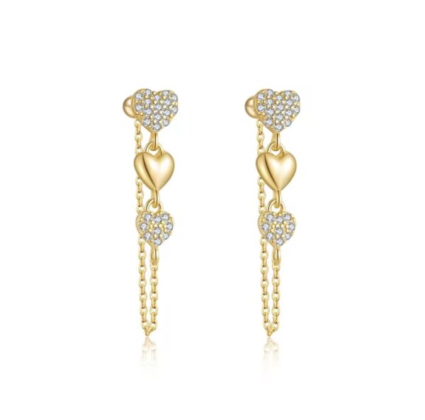 Brinco Max Heart Ouro
